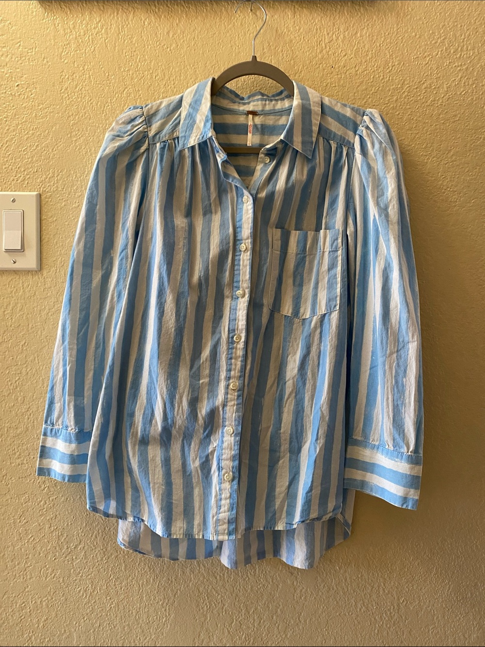 Free People Button Down Shirt